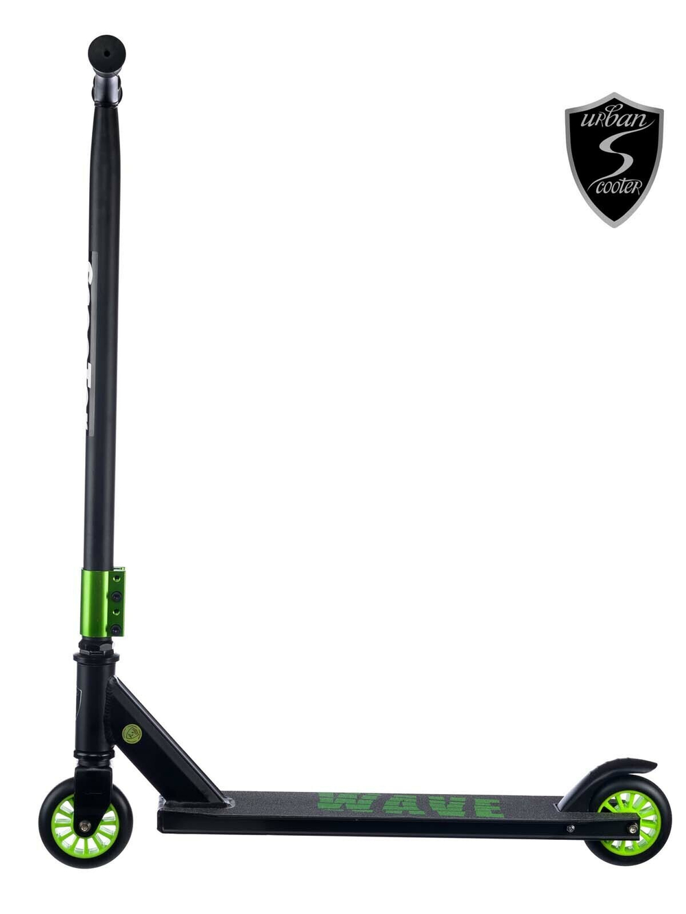 Трюковой самокат Urban Scooter Wave Light зеленый