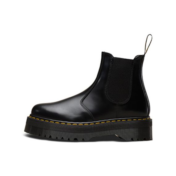 Dr.Martens Quad Leather Platform Chelsea Boots