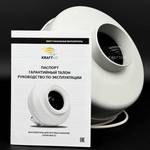 Вентилятор канальный ВКК-100 EC