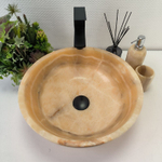 Раковина из оникса Bowl Yellow TinLip BO-62893 40*40*15 140