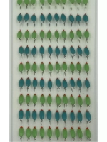 Мормышки фосфорные №15-LB "Капля 2Ф с ушком", 100шт