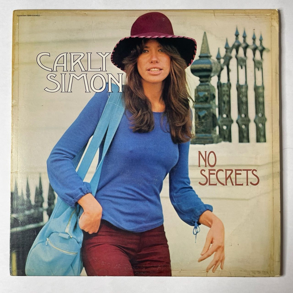 Винтажная виниловая пластинка LP Carly Simon No Secrets (USA 1972)
