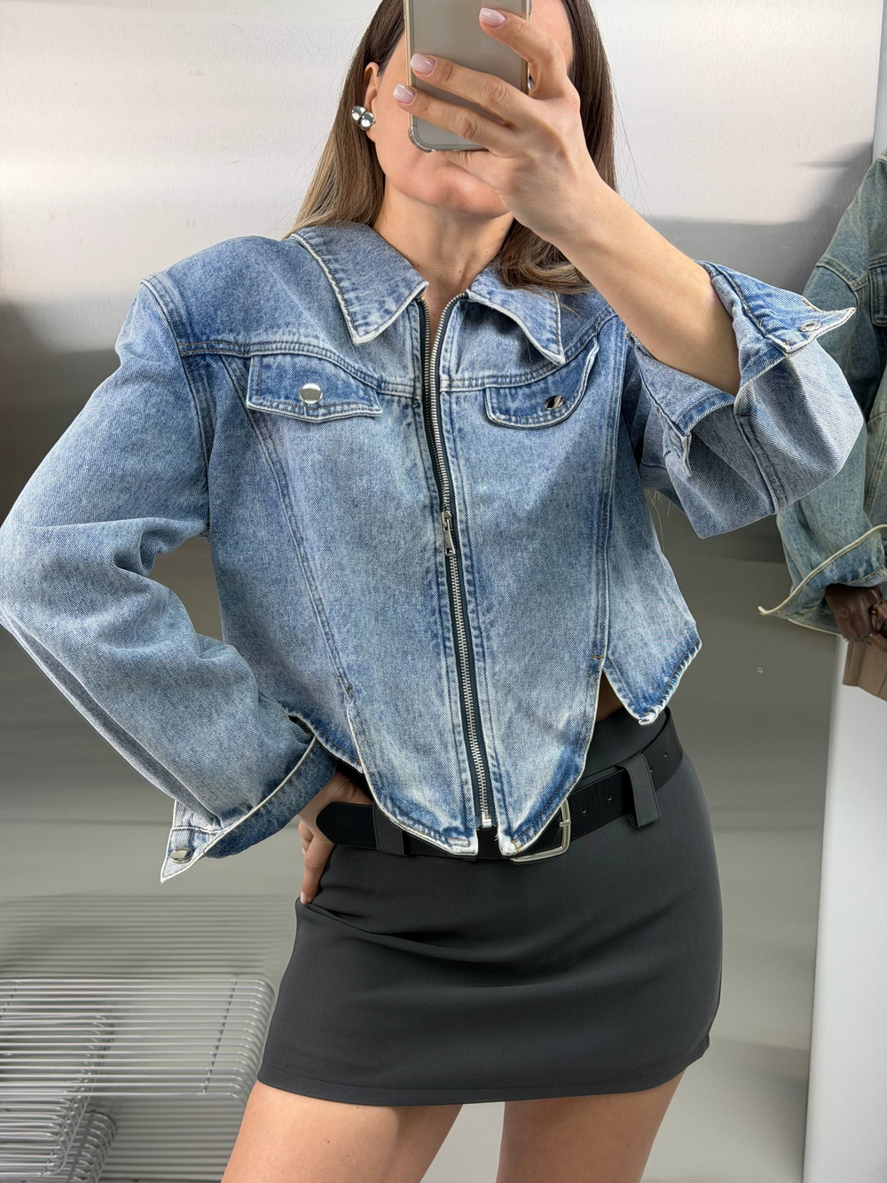 Куртка джинсовая женская арт. 3007