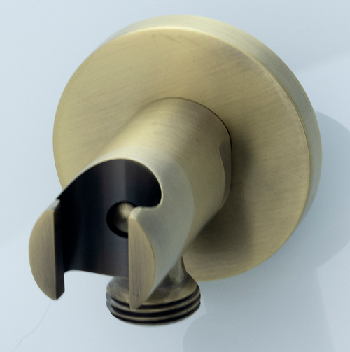 Выход/держ/клапан (круглый, БРОНЗА) GANZER