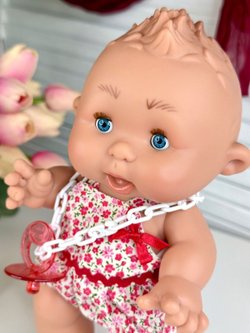 Пупс Nines 26см PEPOTE с закрывающими глазками (N814D1)