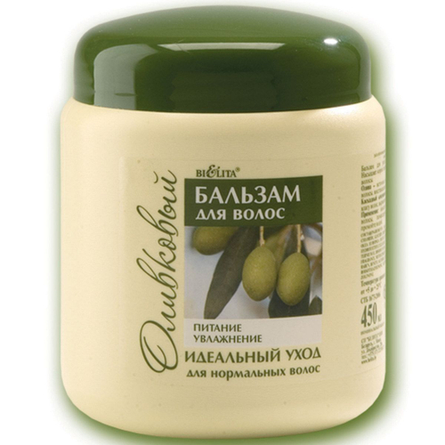 БЕЛИТА Бальзам для волос Оливковая линия Питание&Увлажнение 450 мл 2523 (11239)