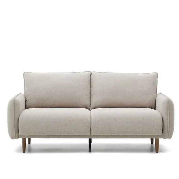 Двухместный диван Carlota, 184 см, бежевый