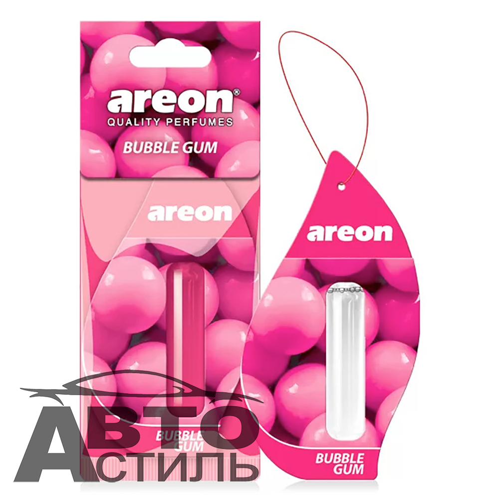 Ароматизатор гелевый AREON -КОЛБА   Бубль Гум