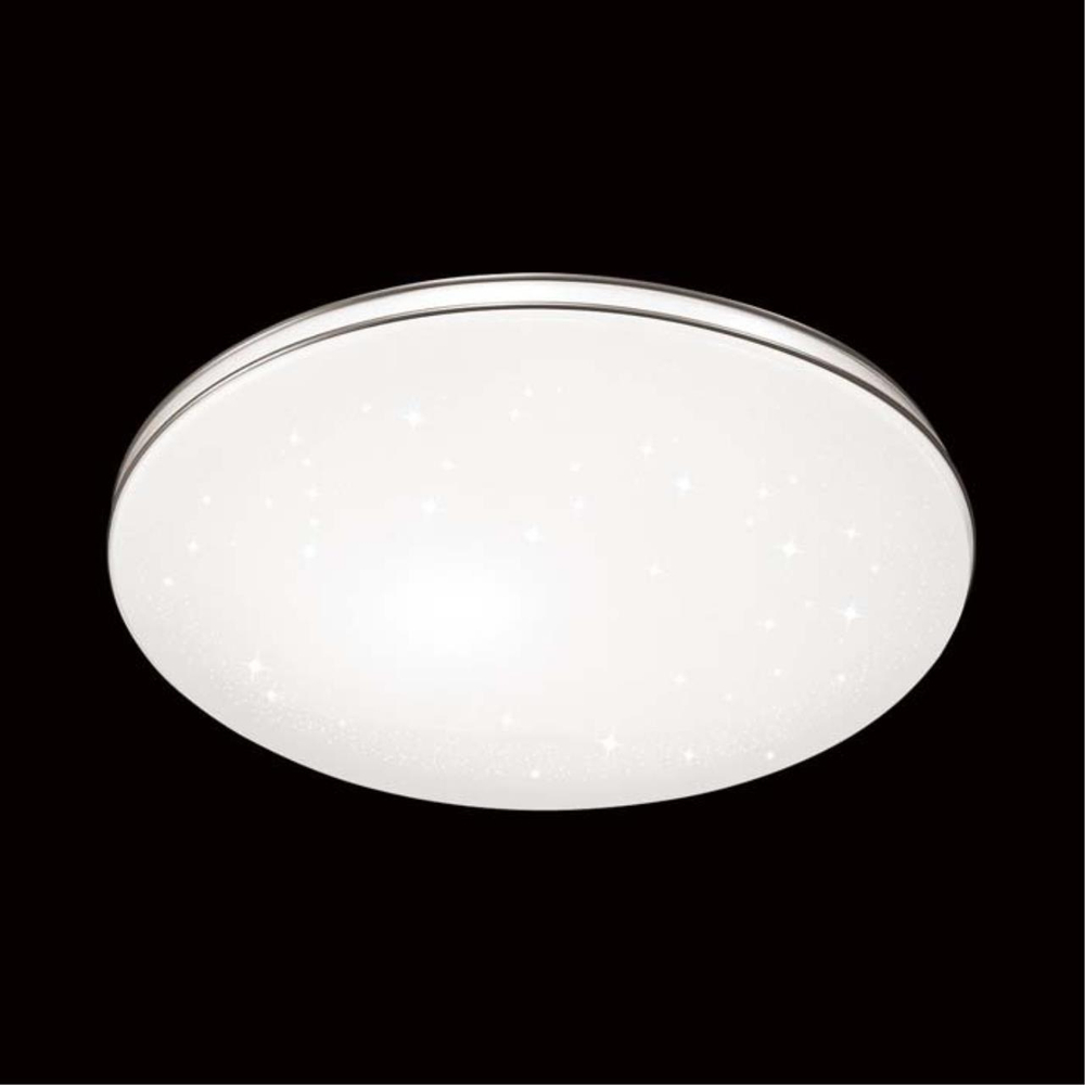 2051/DLN PALE SN 211 Светильник пластик/белый/хром LED 48Вт 3000/4000/6000K D410 IP43 CCT LEKA