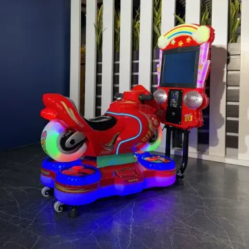 Автомат с видеоигрой «Мотобайк»