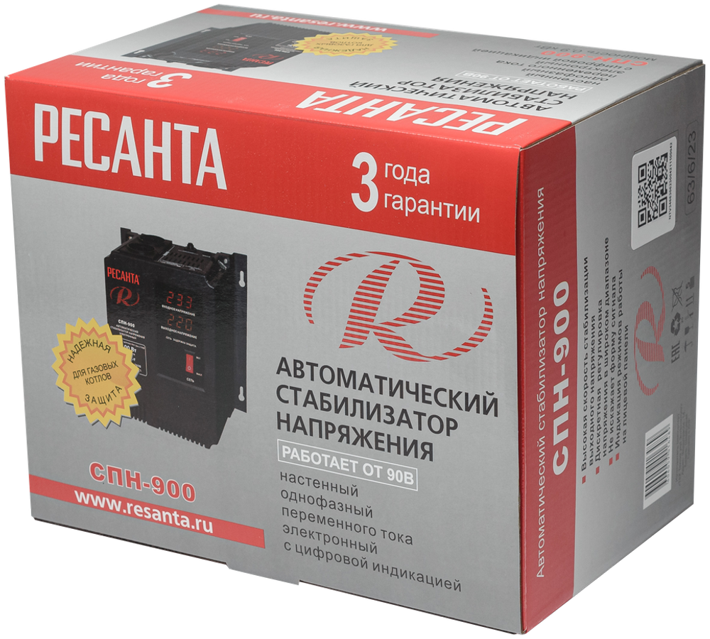 Стабилизатор напряжения РЕСАНТА СПН-900