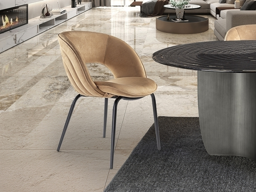 Nim Стул коричневый/черный