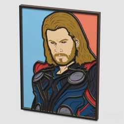 3D Картина по номерам из дерева Тор, 38x50 см