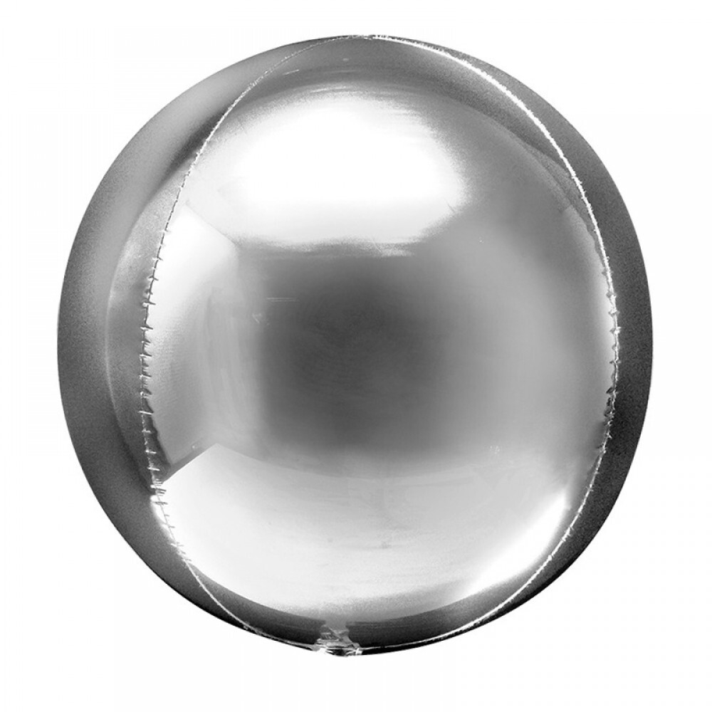 Сфера 18" Серебро. з44