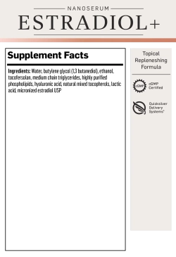 Estradiol+ 30 ml Quicksilver Scientific
