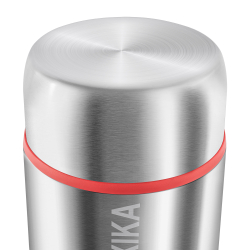 Термос для еды Relaxika 301 (1,2 литра) в термочехле, стальной