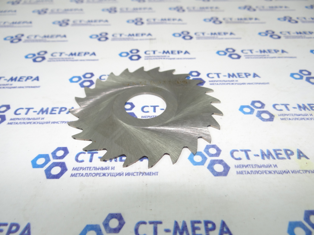 Фреза отрезная по металлу 80х1.2х22мм. z=24 Р6АМ5 с фаской без ш/п