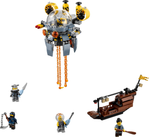 LEGO Ninjago Movie: Летающая подводная лодка 70610 — Flying Jelly Sub — Лего Ниндзяго Муви