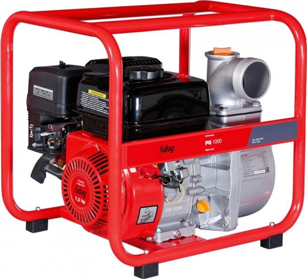 Мотопомпа бензиновая FUBAG PG 1000 для слабозагрязненной воды 838751