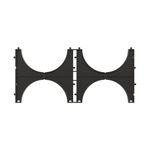 Держатель расстояния (кластер) для двустенных труб, д.110мм, двойной