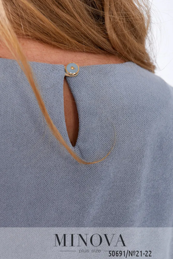 Платье 21-22-голубой Minova