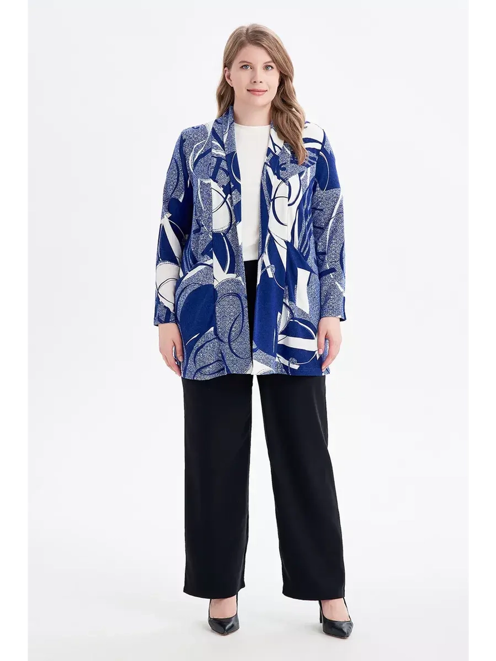 Кардиган трикотажный мягкий