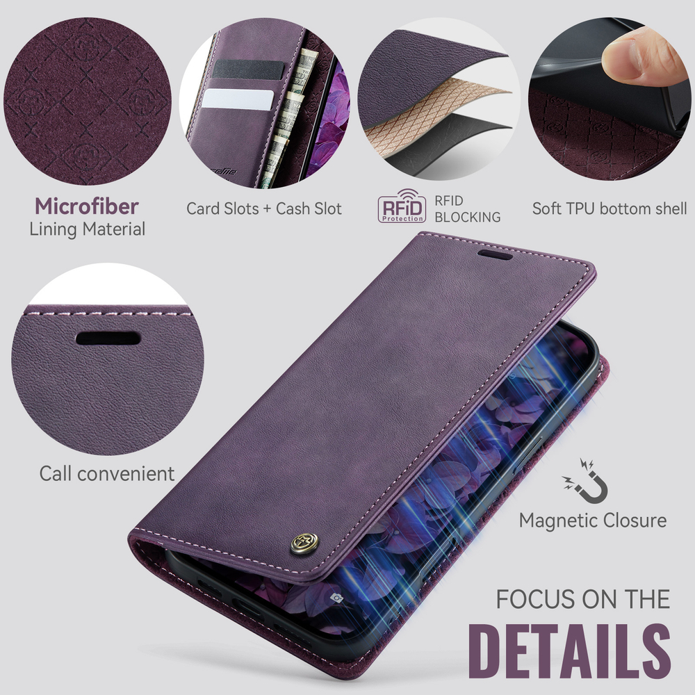 Чехол-книжка CaseMe RFiD iPhone 16 Pro Max