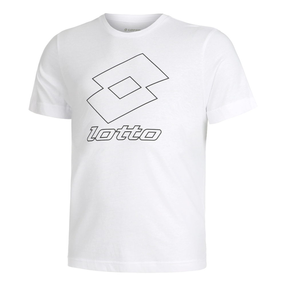 Мужское теннисное поло Lotto Smart IV 1 T-Shirt Men - White