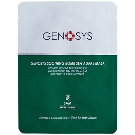 GENOSYS SOOTHING BOMB SEA ALGAE MASK Маска с морскими водорослями