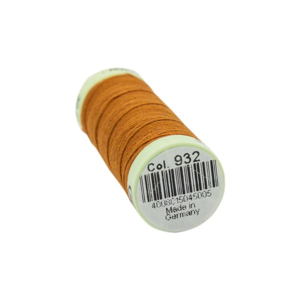 Нитки отделочные Gutermann Top Stitch 30 (30 метров), 5 кат. | 932 рыжий