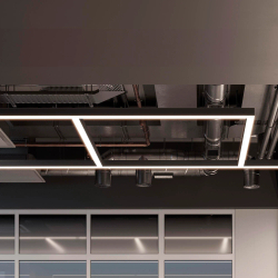 Профиль LINE-6070-3000 ANOD BLACK (Arlight, Алюминий) 047506