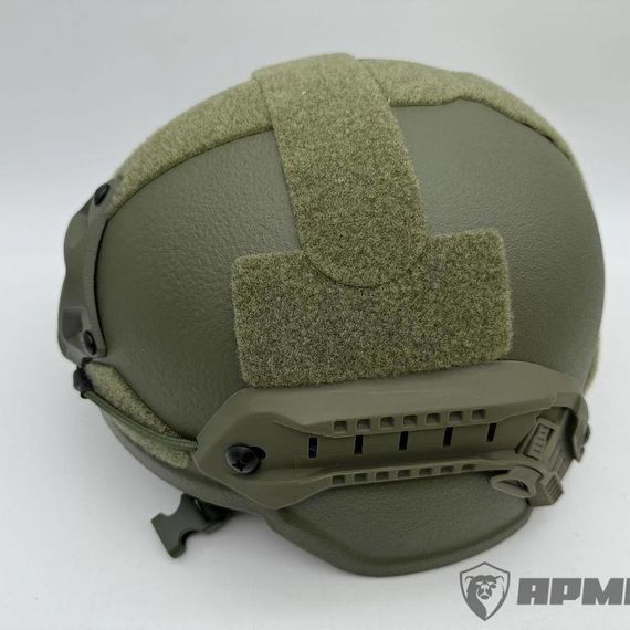 Шлем FAST Ops-Core с ушами, с системой регулировки Венди, олива