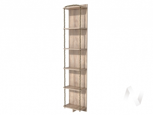 Окончание с канатом секция №8 НКМ Мираж-1 (дуб баррик)