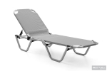 Шезлонг Biotza Dias алюминиевый, серый