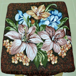 Чехол гобеленовый для табурета "ДВ.", дизайн: 91, размер 32*32см, Россия.