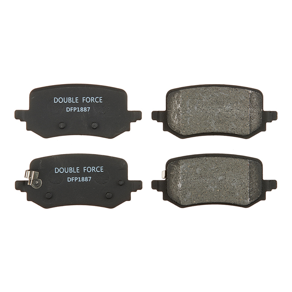 Колодки тормозные дисковые задние Double Force DFP1887
