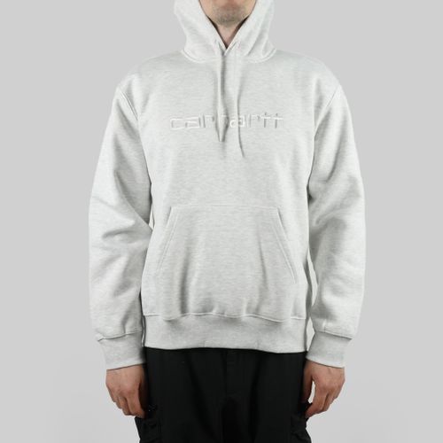 Толстовка мужская Carhartt WIP Hooded Sweatshirt артикул:I029419_grey - купить в магазине Дайс