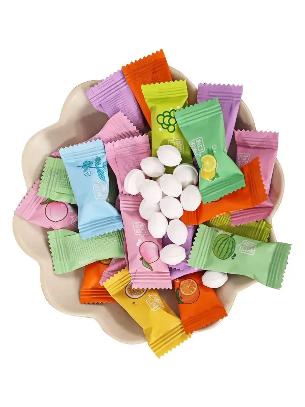 Освежающие мятные конфеты ассорти вкусов 500 г