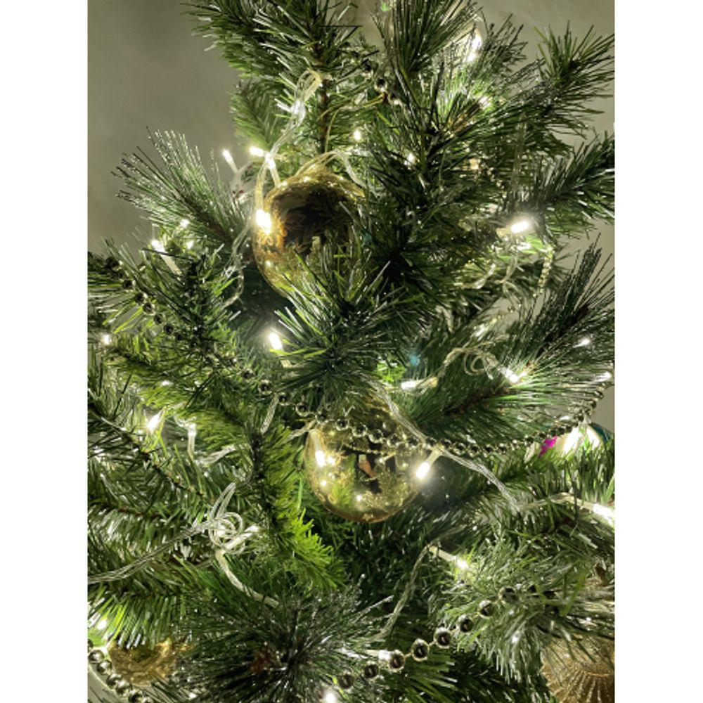 ENIN-10B ЭРА Гирлянда LED Нить 10 м теплый свет 8 режимов, 220V, IP20