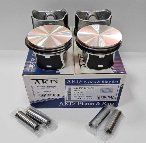 Поршни с кольцами +0.50 Z16XEP AKD