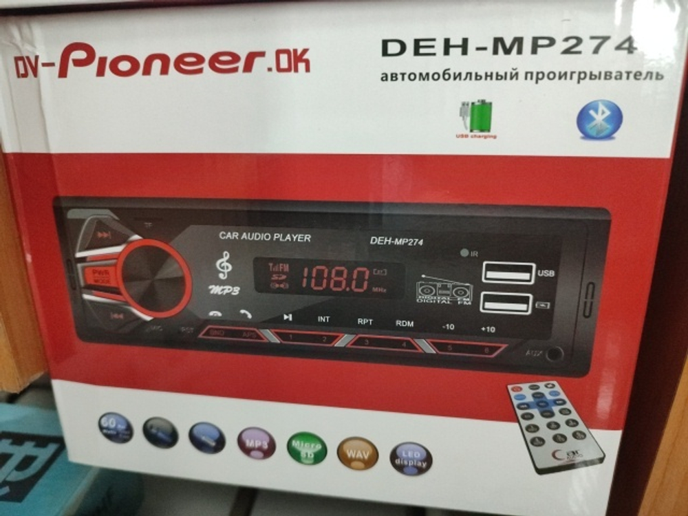 Автомагнитола Pioneer DEH-MP 274