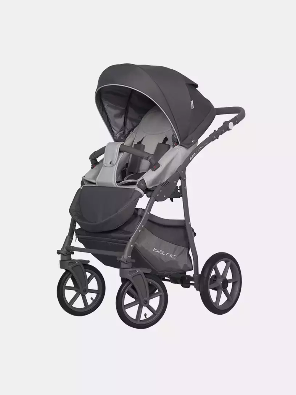 Коляска  BELLA Pastel (2 в 1) 01 серый