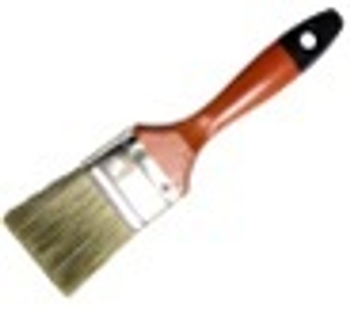 Кисть плоская Профи,  38мм / смесь светл.нат-синт.щет, дер.лак.руч. TOOLBERG (Лакра) 0104211