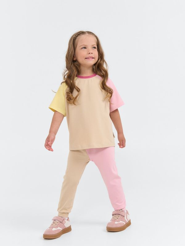 Футболка оверсайз Колор блок 