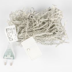 ULD-C3020-160-DTA WHITE IP20 Занавес светодиодный. 3х2м. 160 светодиодов. Белый свет. Провод прозрачный. TM Uniel