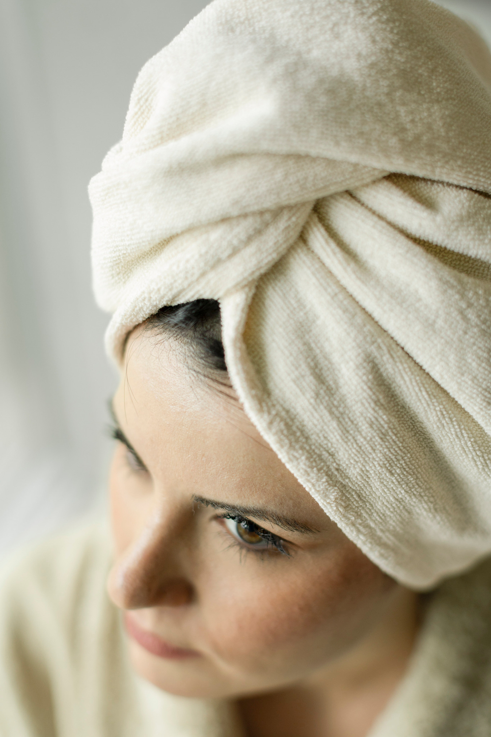 Полотенце для головы 68х25 Abyss & Habidecor Спа 101 белое