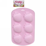 Форма для льда силиконовая «Клубнички» 19*11см