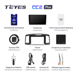 Teyes CC2 Plus 9" для Toyota Premio, Allion  2001-2007