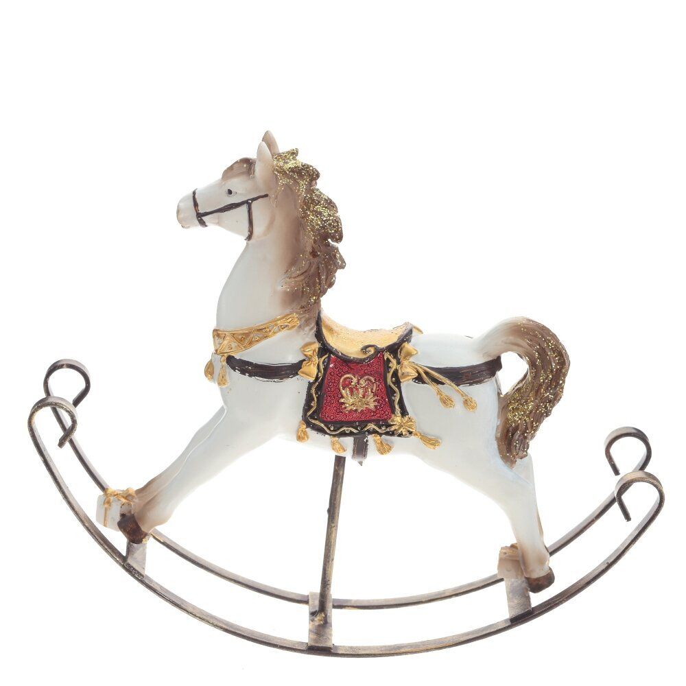 GAEM Фигурка декоративная "Лошадка-качалка", L23 W5 H17 см