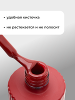 Capellis Красный гель лак для ногтей 15мл
